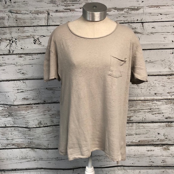 Anthropologie Tops - Anthropologie Soft Tee with Pocket Size Small